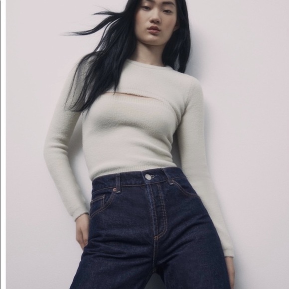 Zara Knit Arm Warmers Bloggers Fav Size Small NWT - Picture 6 of 11